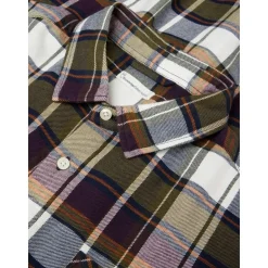 Organic Cotton Checked Flannel Shirt GOTS