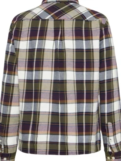 Organic Cotton Checked Flannel Shirt GOTS