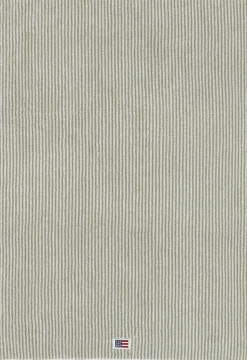 Original Towel White/Vintage Green Striped