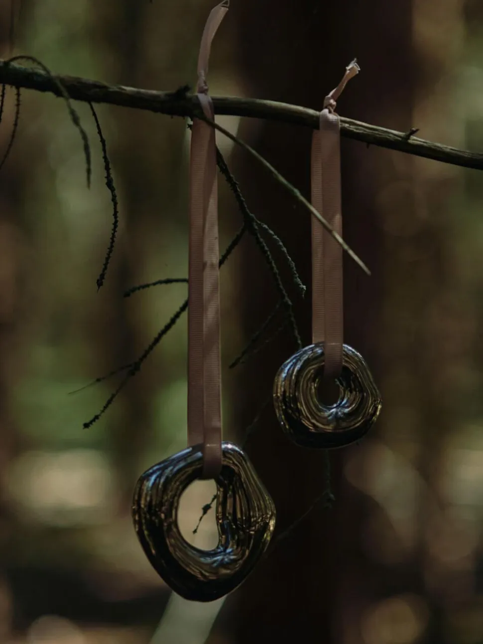 Orrith Ornaments - Set of 2 - Silver