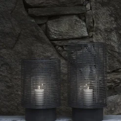 Outdoor lantern -OLEA- Colour Gunmetal Size L