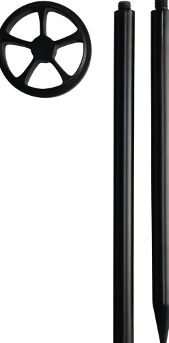 Outdoor spike with base, Black, 8,4x60cm