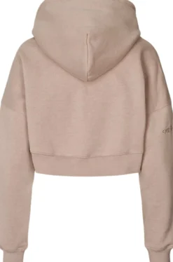 Oversized Crop hættetrøje