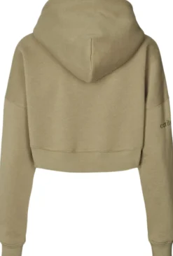 Oversized Crop hættetrøje