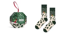 1-Pack Snow Globe Sock Gift Set