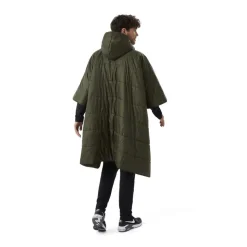 Packable Blanco Poncho