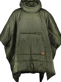 Packable Blanco Poncho