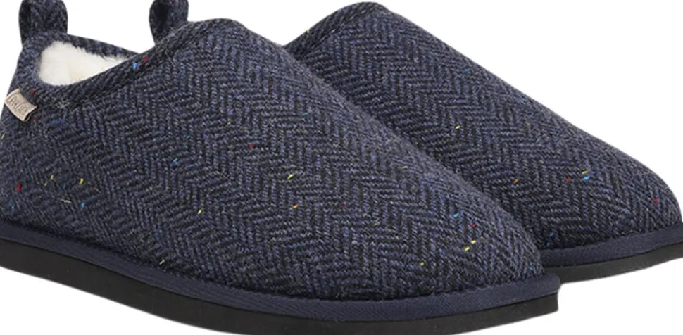 PALPANA WOOL - CLOSED WOOL SLIPPERS WITH SHEARLING LINING