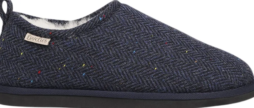 PALPANA WOOL - CLOSED WOOL SLIPPERS WITH SHEARLING LINING