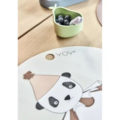 Panda Pompom Dækkeserviet