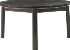 Passage Lounge Table, Ø70, Dark Lac