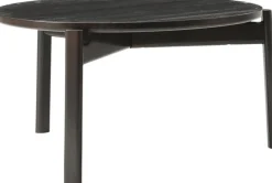 Passage Lounge Table, Ø70, Dark Lac