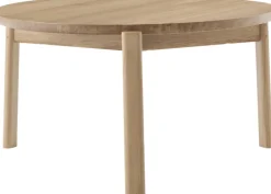 Passage Lounge Table, Ø70, Natural