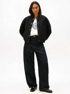 Patent Leather Block Heel Loafers