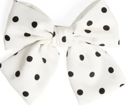 PCPERNILLE DOTS BOW HAIRCLIP