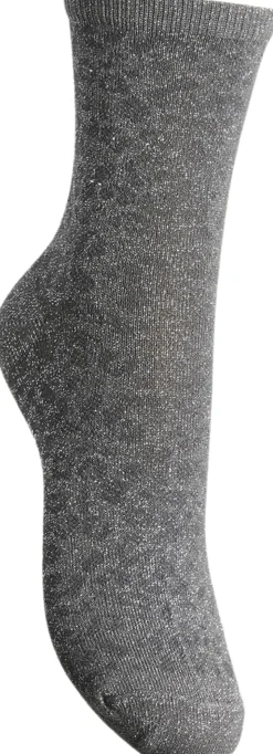 PCSEBBY GLITTER LONG AOP SOCKS NOOS