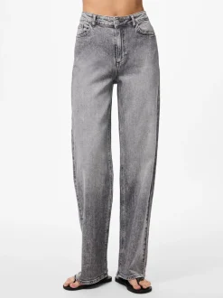 PCSILKE MW WIDE JEANS MG NOOS BC