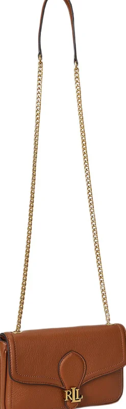 Pebbled Leather Bradley Crossbody Wallet