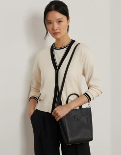 Pebbled Leather Small Cameryn Tote Bag