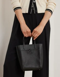 Pebbled Leather Small Cameryn Tote Bag