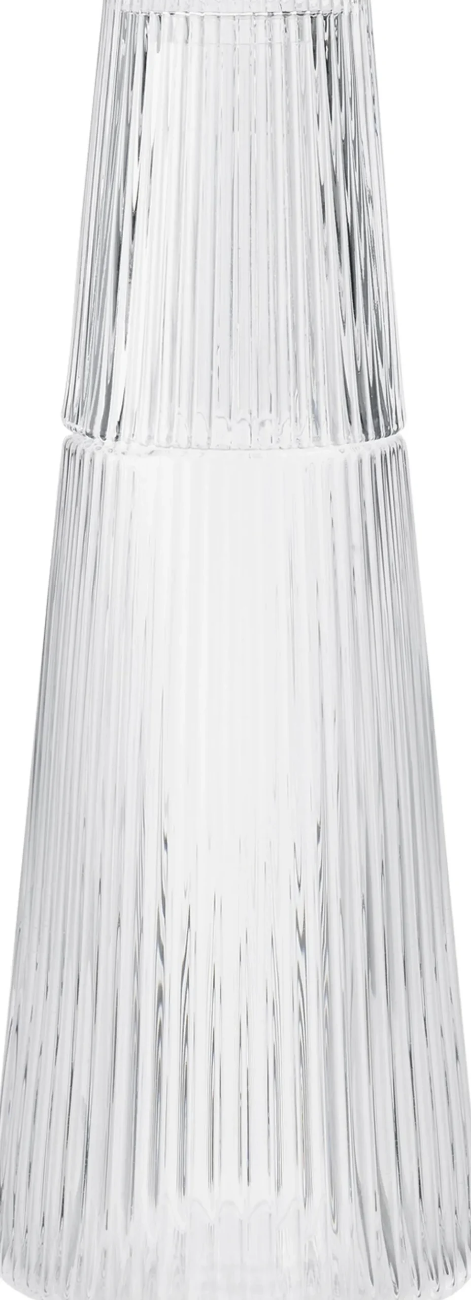 Pilastro karaffel med glas 1 l, clear