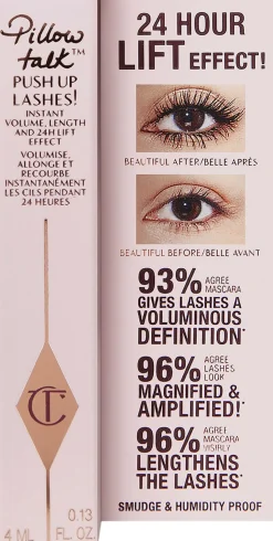 Pillow talk mini push up lashes - Mascara i rejseformat