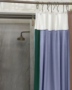 Pivot Shower Curtain-Blue