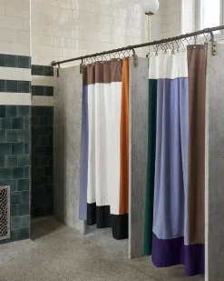 Pivot Shower Curtain-Cream