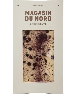 Plade, Hvid chokolade m/ blåbær 90 g