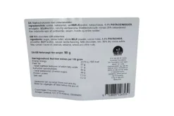 Plade, Mælkechokolade m/ pistacie 90 g