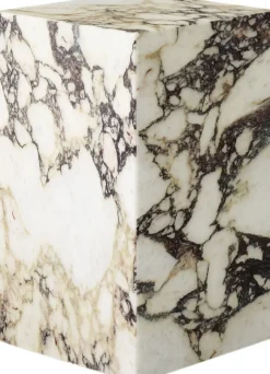 Plinth Tall, Calacatta Viola