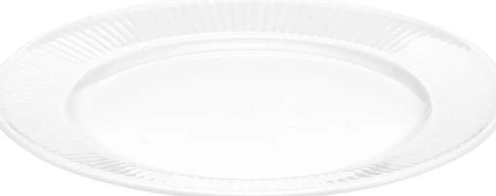 Plissé flad tallerken 20 cm.