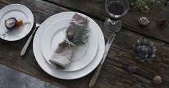 Plissé flad tallerken 20 cm.