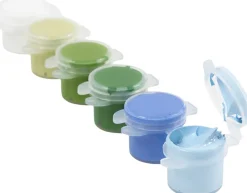 Plus Color Hobbymaling, blå/grøn harmoni, 6x5ml.