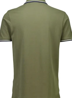 Polo shirt w. zip neck