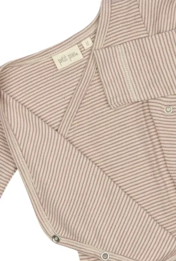 PPDian Body L/S fold over stripe NB NOOS