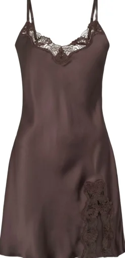 Pure Silk - Slip w. lace