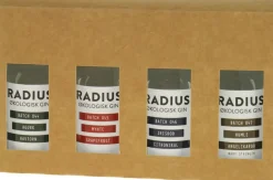 Radius Distillery Gin Smagesæt 4x5cl. ØKO
