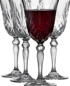 Rødvin 4 stk. Lyngby Melodia