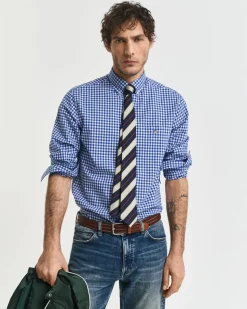 REG CLASSIC POPLIN GINGHAM SHIRT