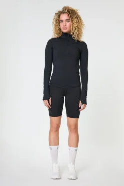 Reset Long Sleeve Mock Neck, Half Zip
