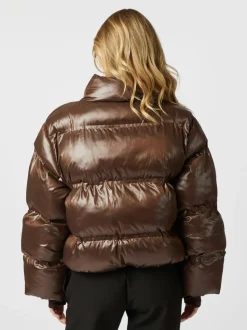Rhea Shiny Puffer Jacket