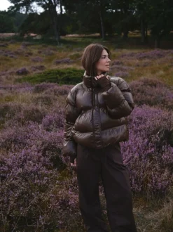 Rhea Shiny Puffer Jacket