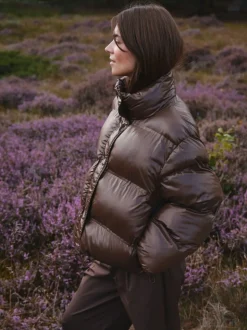 Rhea Shiny Puffer Jacket