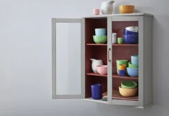 Rhombe Color Skål Ø11 cm grøn porcelæn