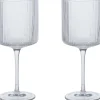 Ripple Red Wine Glasses - Set of 2