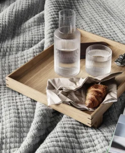 Ripple Small Carafe Set - Clear