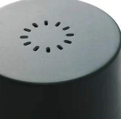 Rise væg lampe sort