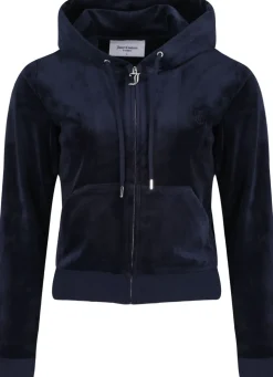 Robertson Classic Velour Zip Trough Hoodie