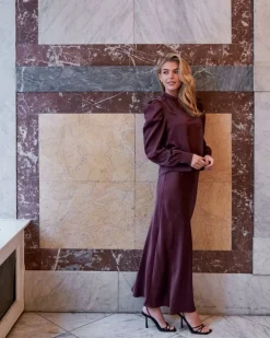 Rosslyn Heavy Sateen Blouse